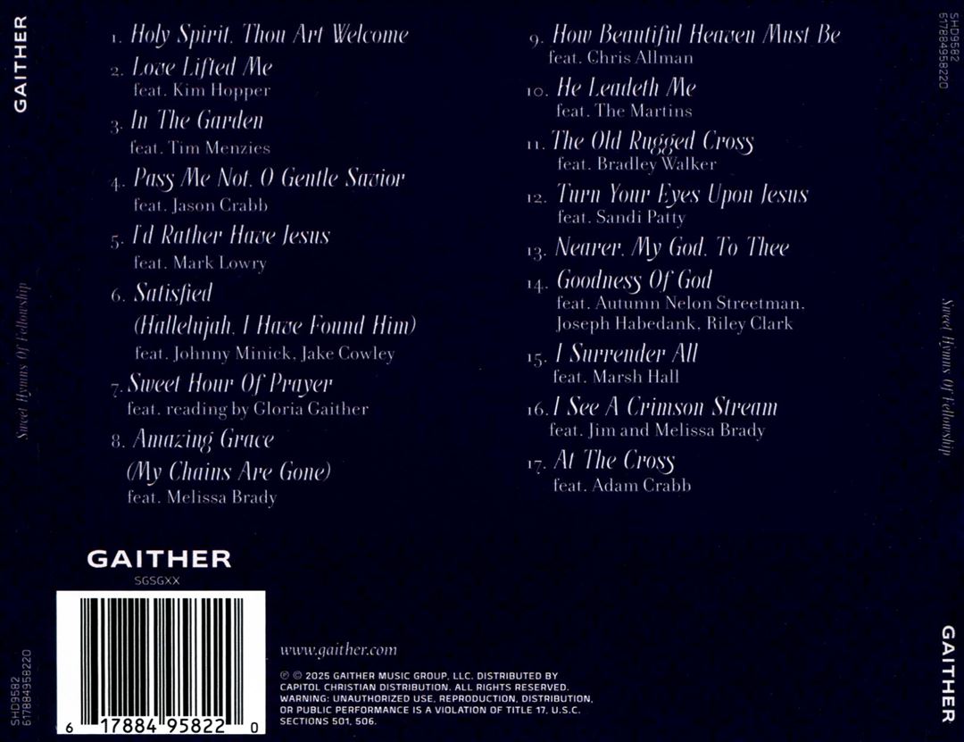Sweet Hymns Of Fellowship cover art