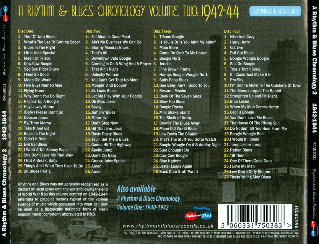 Rhythm & Blues Chronology 2: 1942-1944 cover art