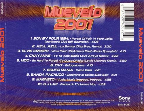 Muevelo 2001 cover art