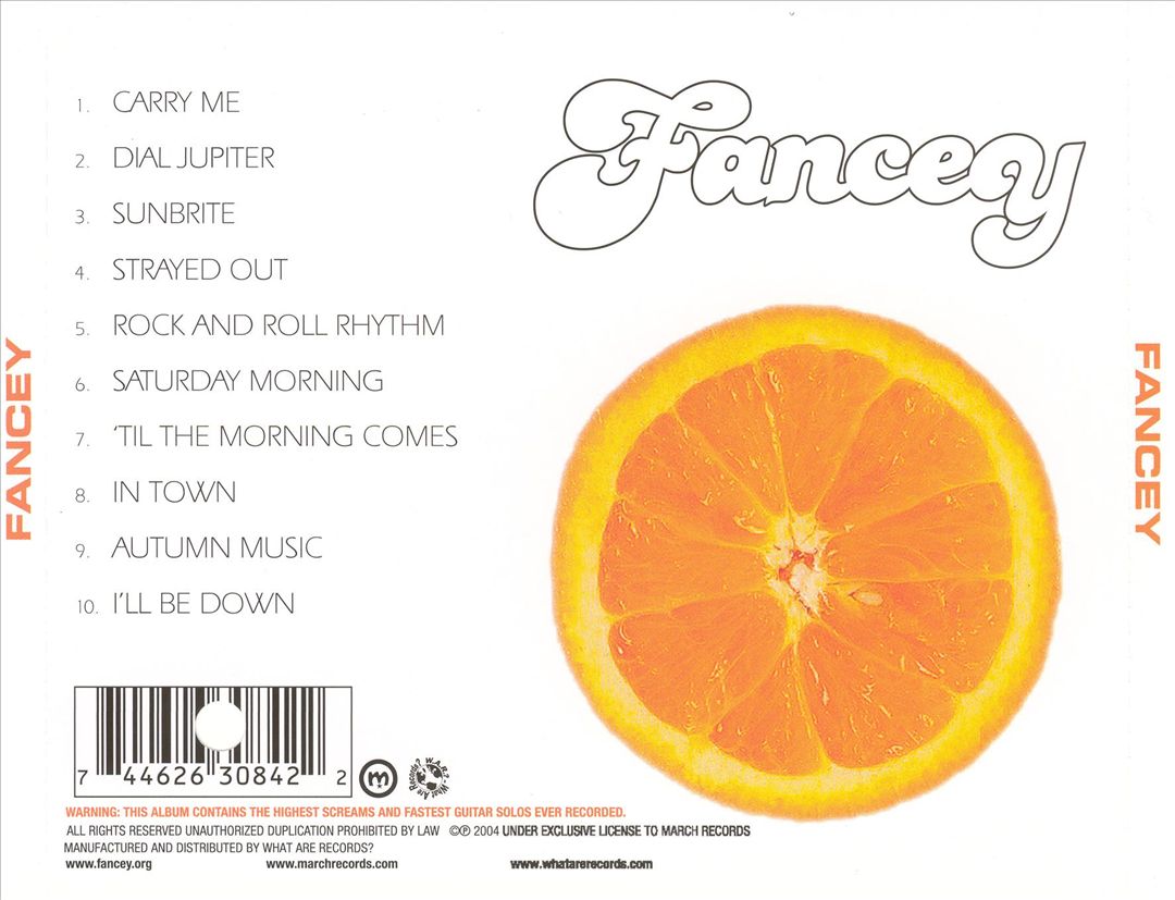 Fancey cover art