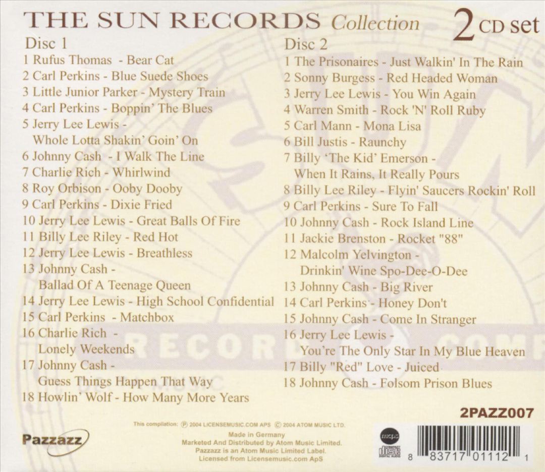 Sun Records Collection [Pazzazz] cover art