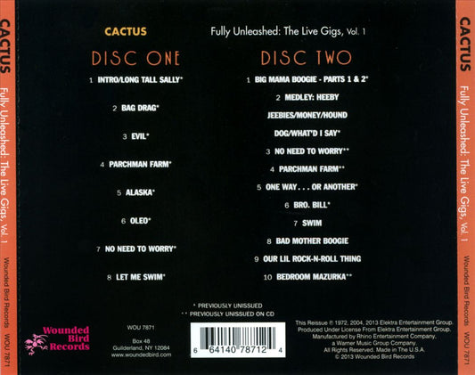Fully Unleashed: The Live Gigs, Vol. 1 cover art