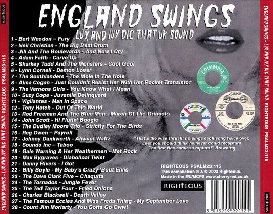 England Swings: Lux & Ivy Dig That UK Sound cover art