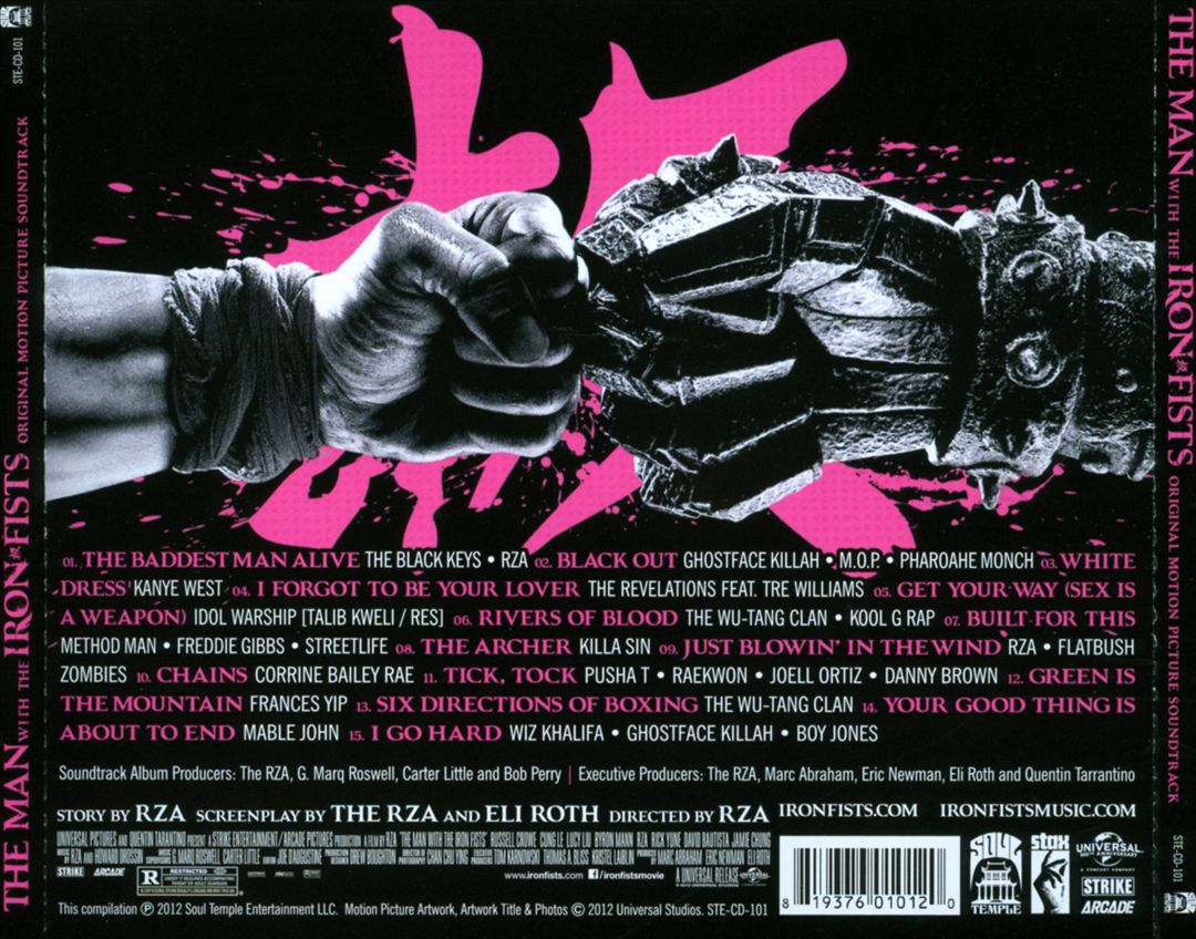 Man with the Iron Fists [Original Motion Picture Soundtrack] cover art