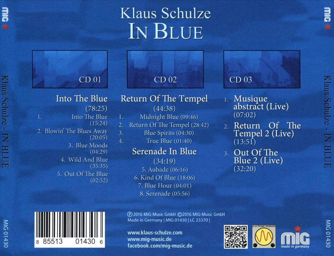 In Blue cover art