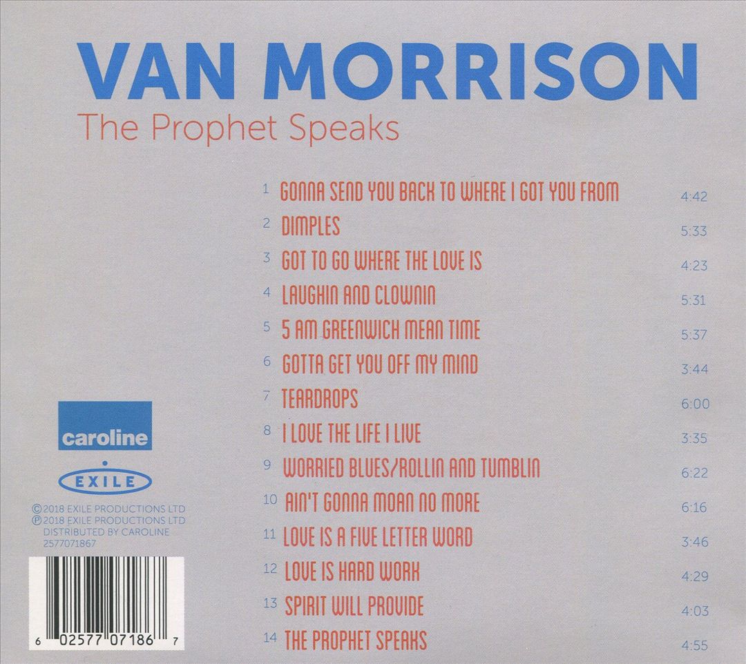 Prophet Speaks cover art