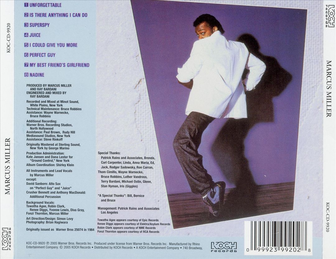 Marcus Miller cover art