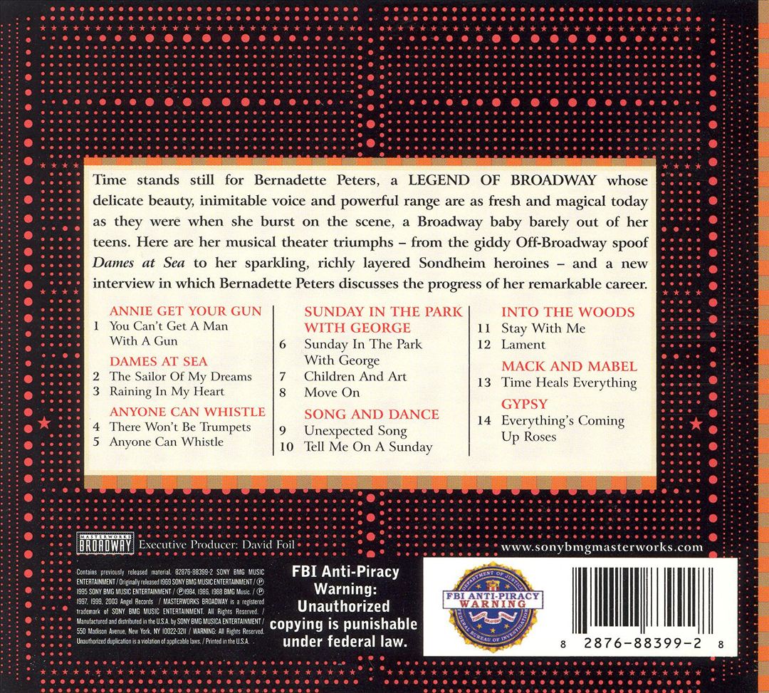 Legends of Broadway cover art