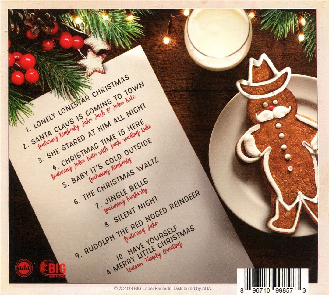 Aaron Watson Family Christmas cover art