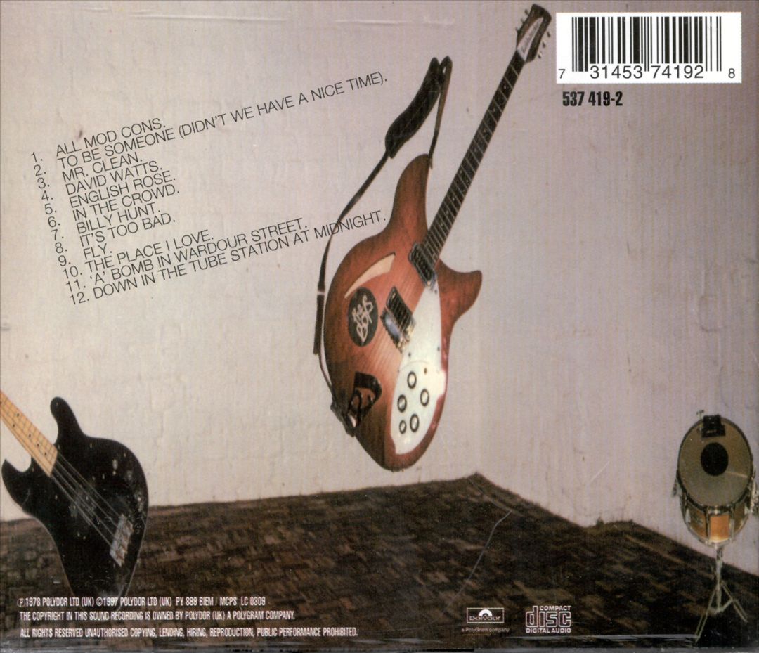 All Mod Cons cover art