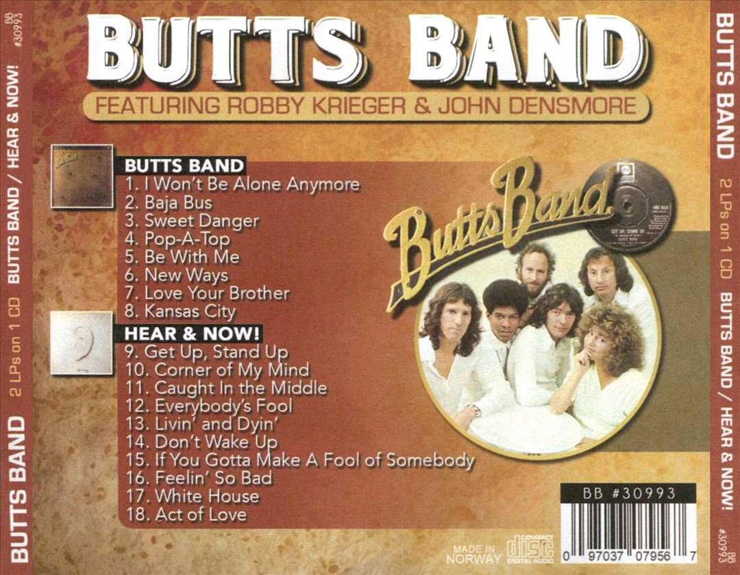 Butts Band/Hear and Now! cover art
