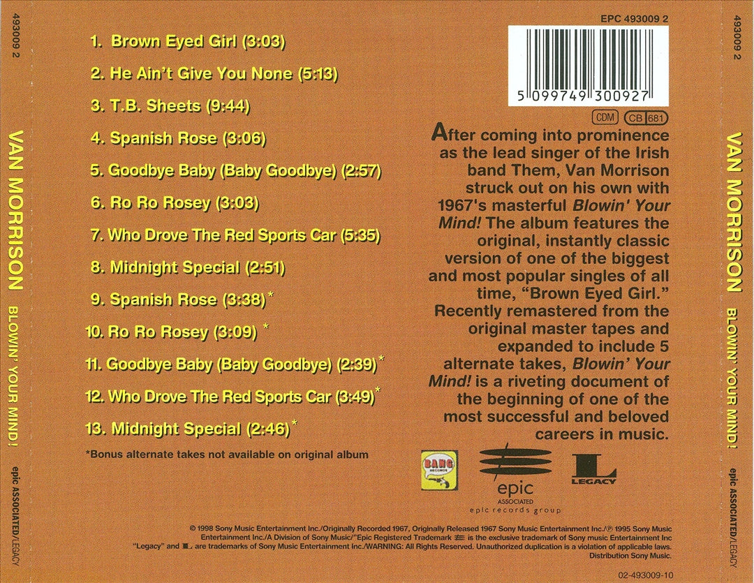 Blowin' Your Mind! [Bonus Tracks] cover art