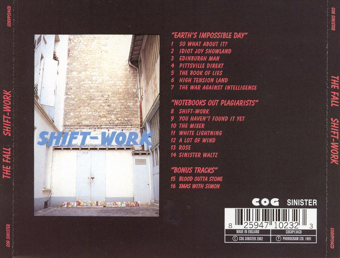 Shift-Work [Bonus Tracks] cover art