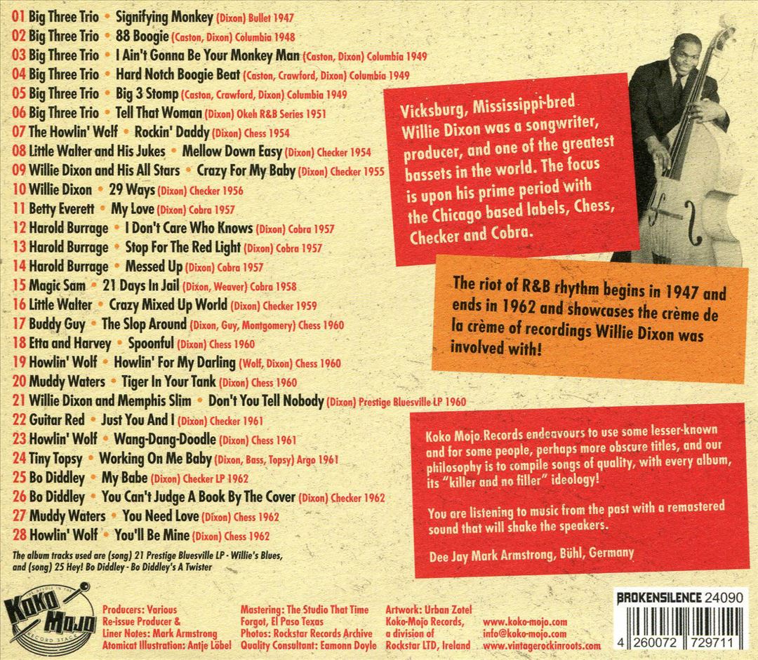 Willie Dixon Hard Notch Boogie Beat cover art