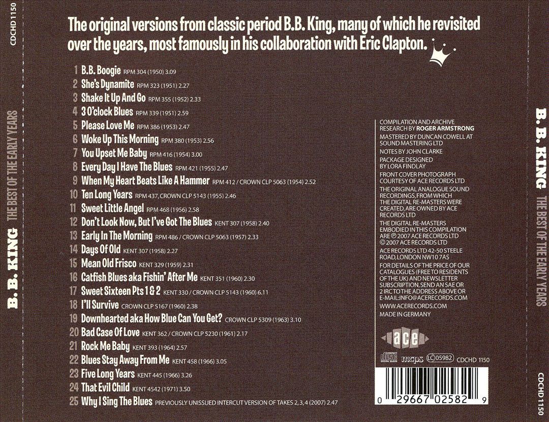 Best of the Early Years cover art