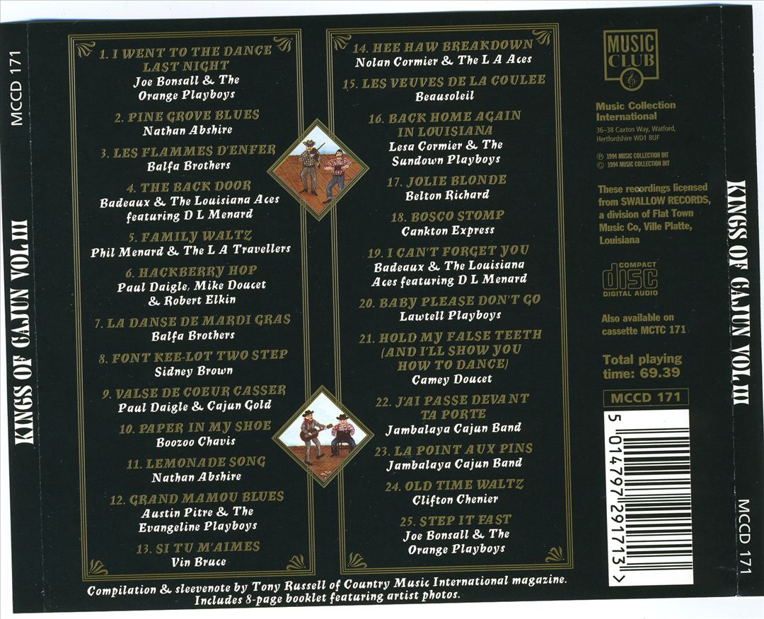 Kings of Cajun, Vol. 3 cover art