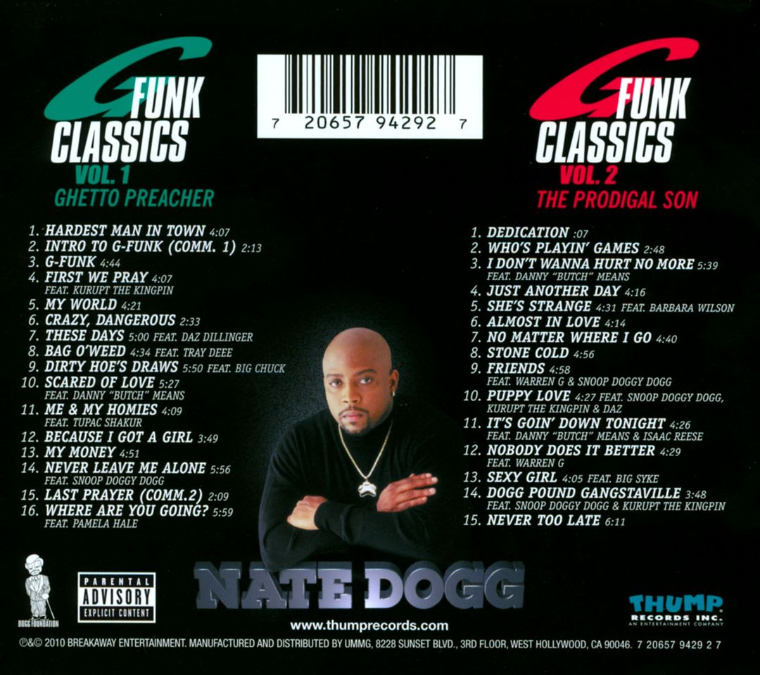 G-Funk Classics, Vol. 1 & 2 cover art