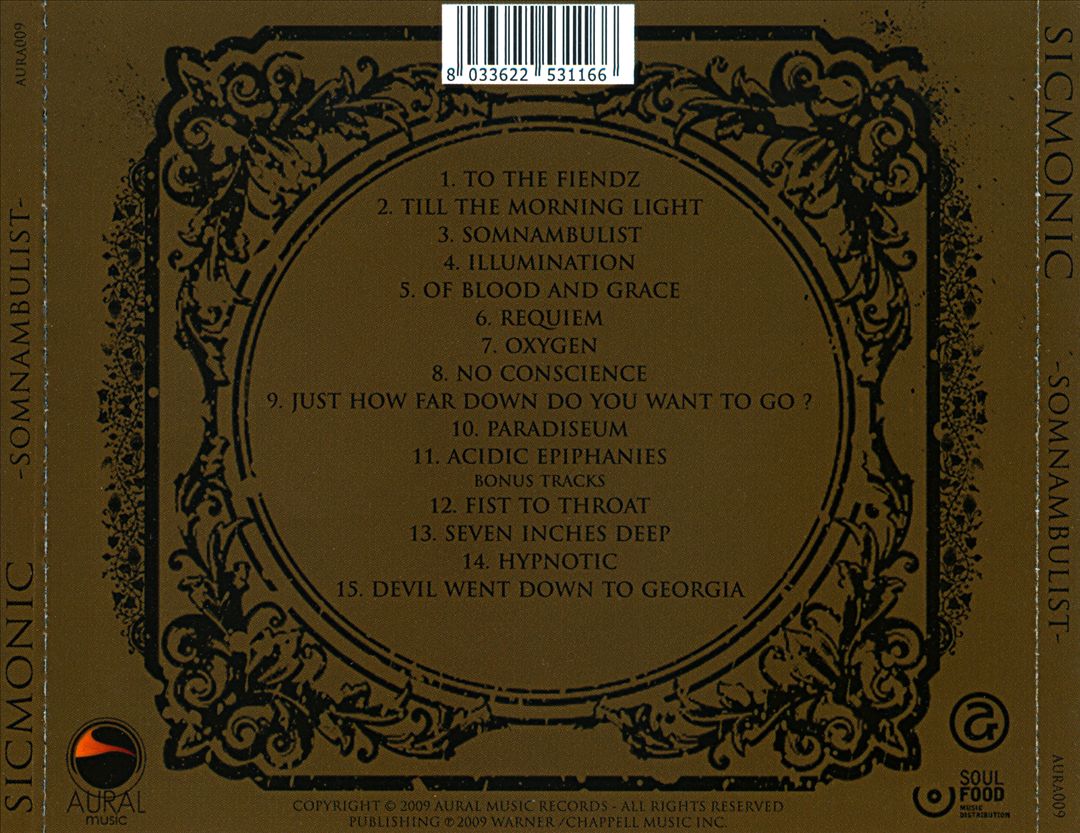 Somnambulist cover art