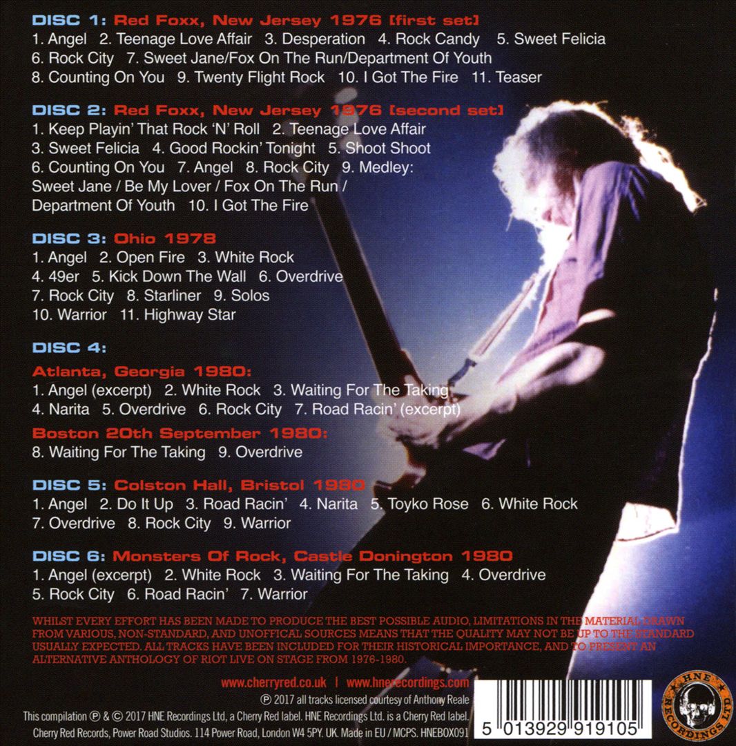 The Official Box Set Volume 1: 1976-1980 cover art