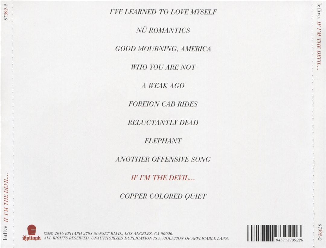 If I'm the Devil... cover art