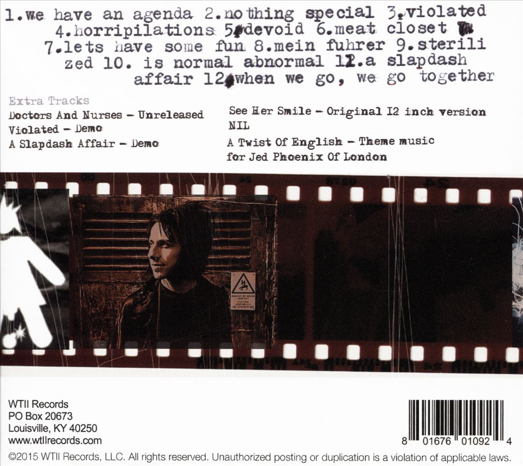 We Have an Agenda cover art