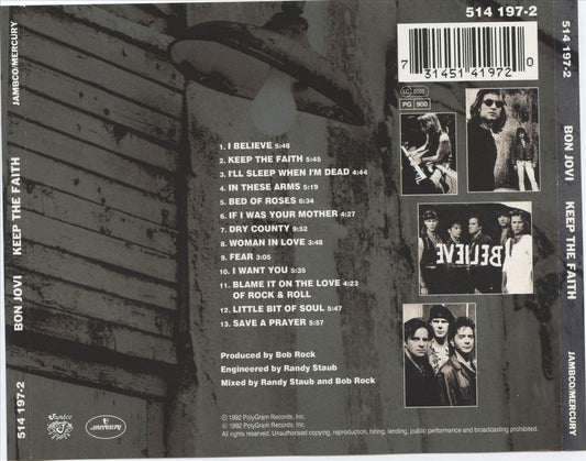 Keep the Faith cover art