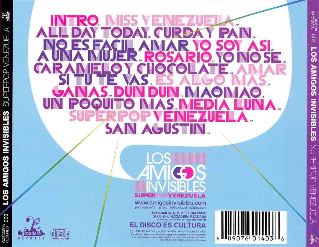Superpop Venezuela cover art