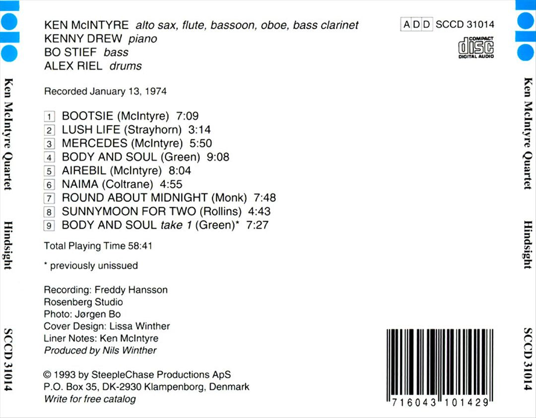 Hindsight cover art