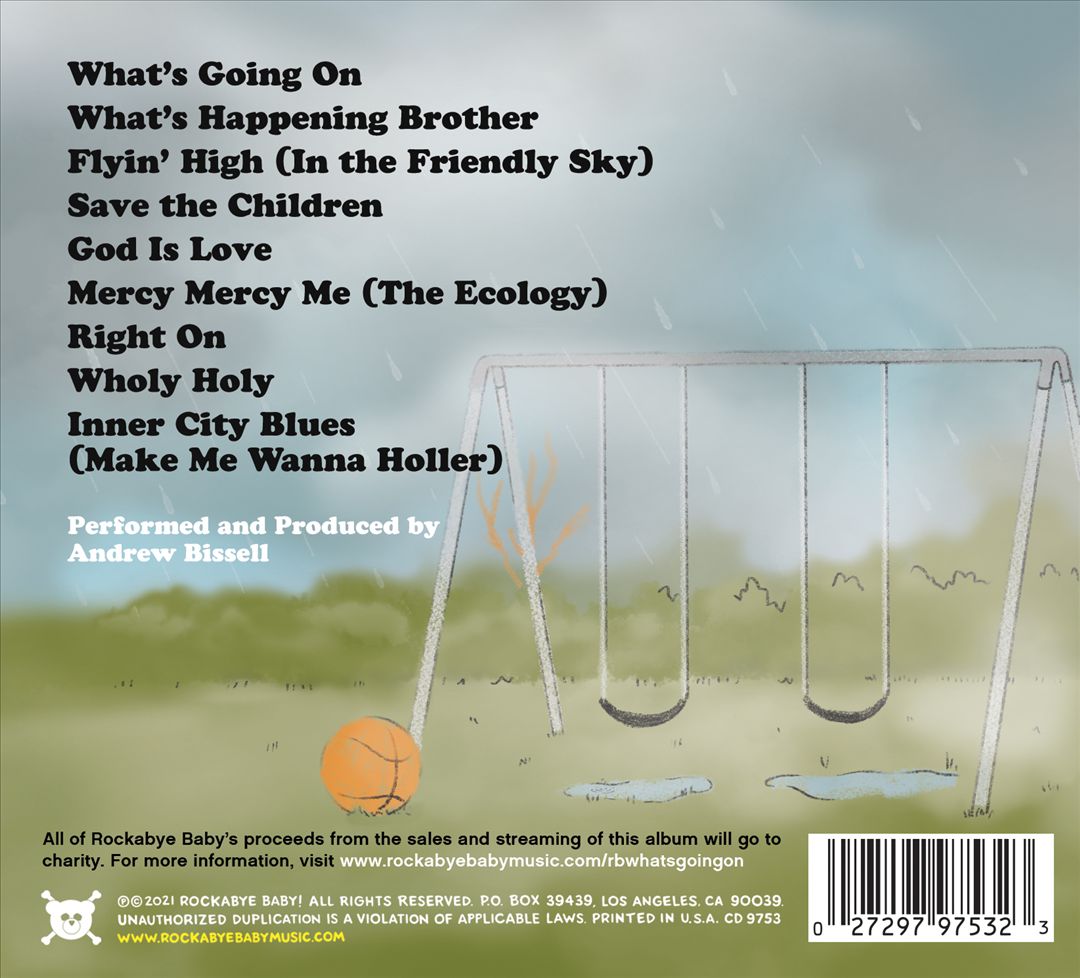 Lullaby Renditions of Marvin Gaye's What's Going On cover art