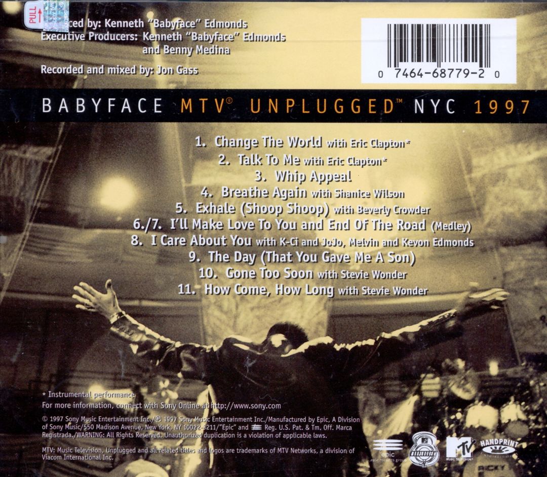 MTV Unplugged NYC 1997 cover art
