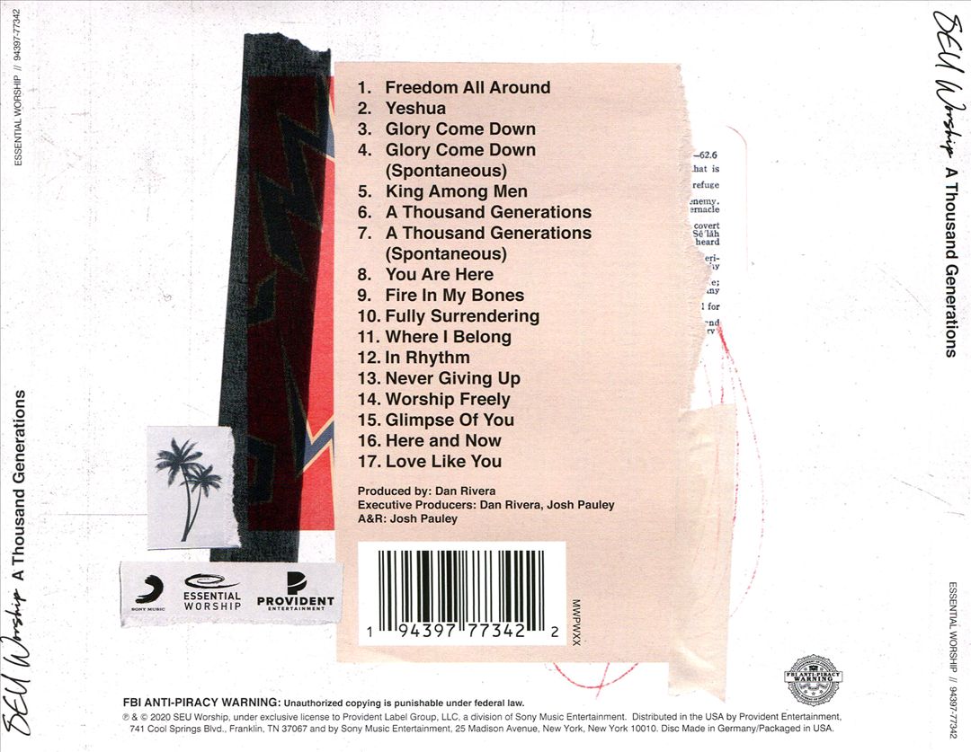 Thousand Generations cover art