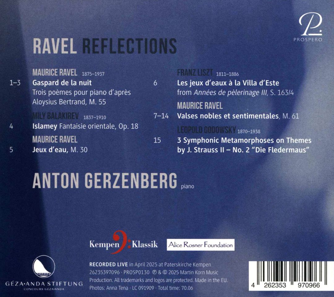 Ravel Reflections cover art