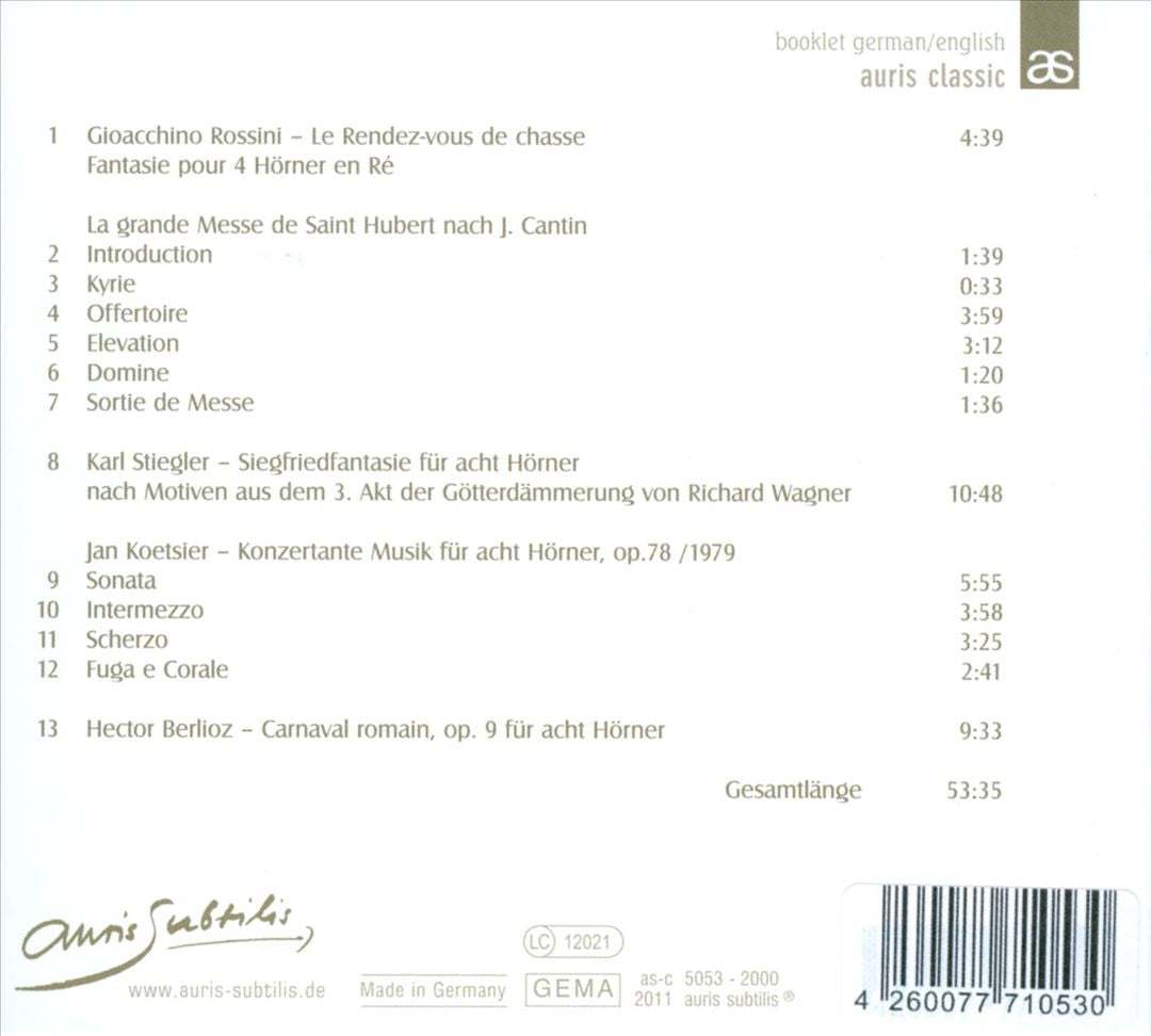 Hubertusmesse auf Schloss Augustusburg cover art