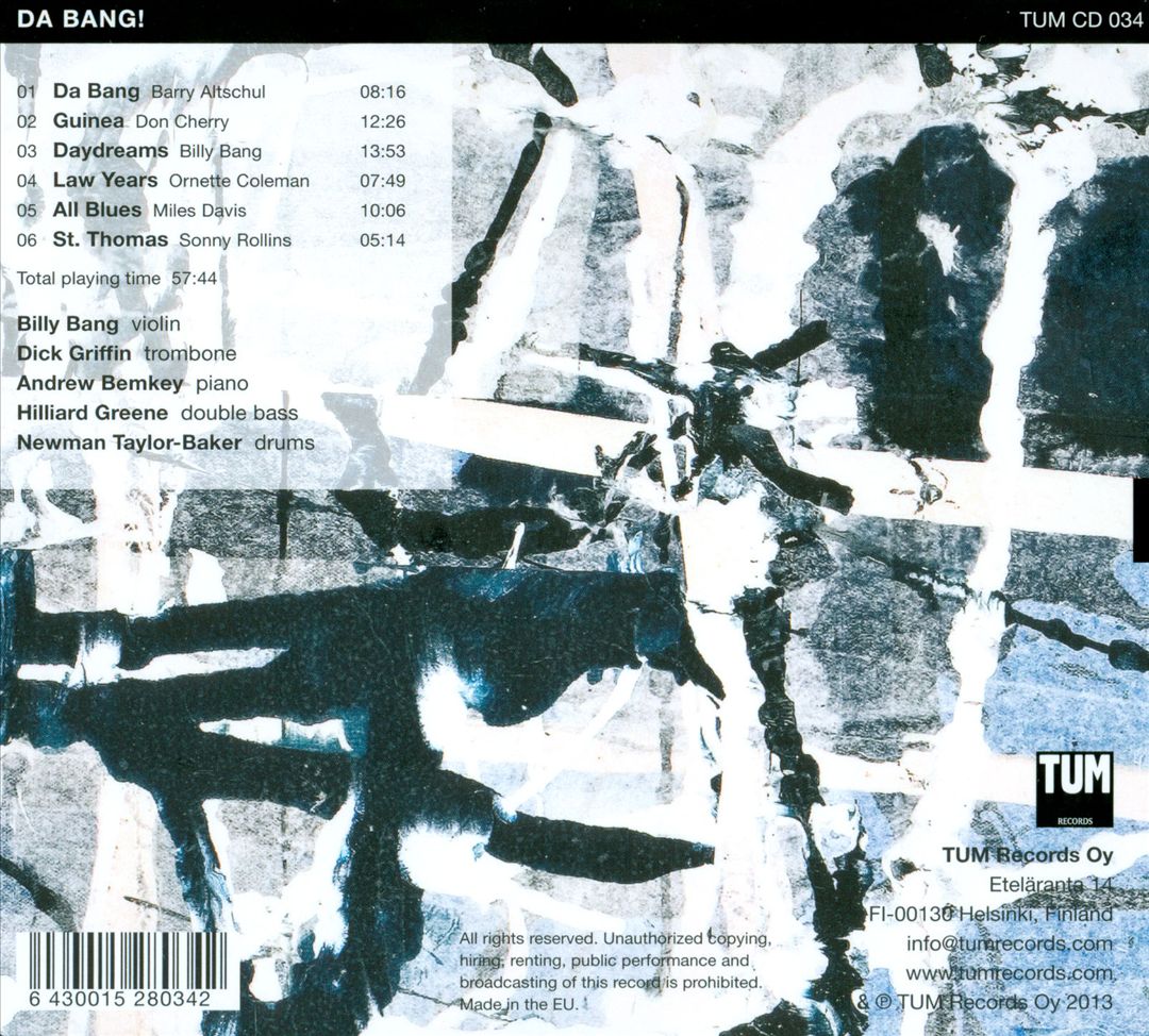 Da Bang! cover art