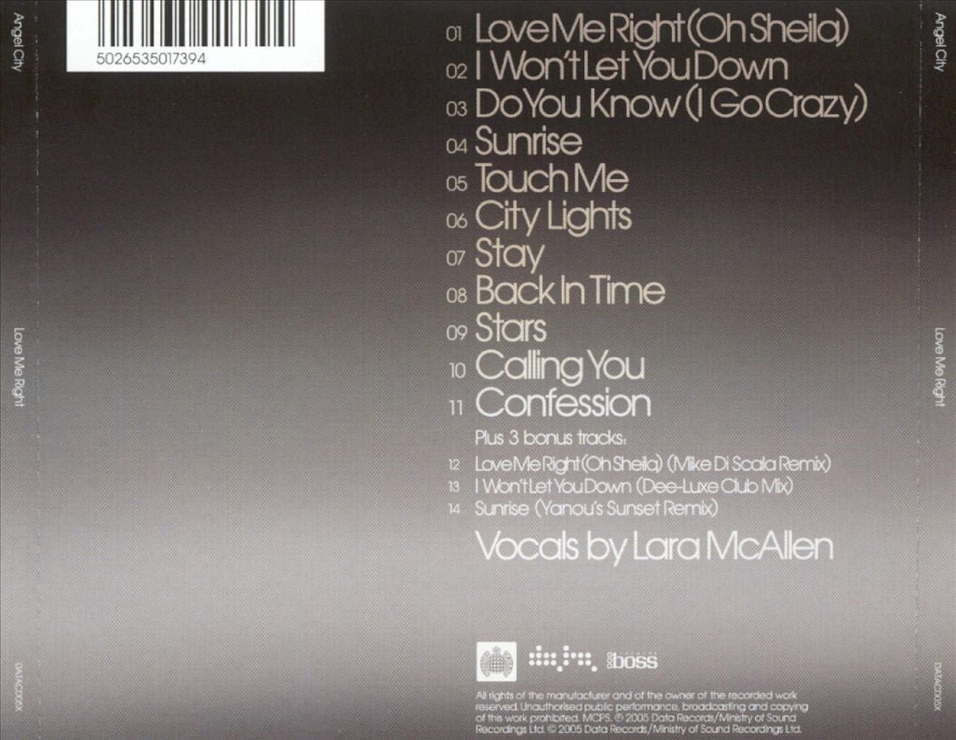 Love Me Right cover art