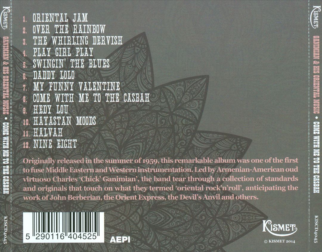Come With Me to the Casbah cover art