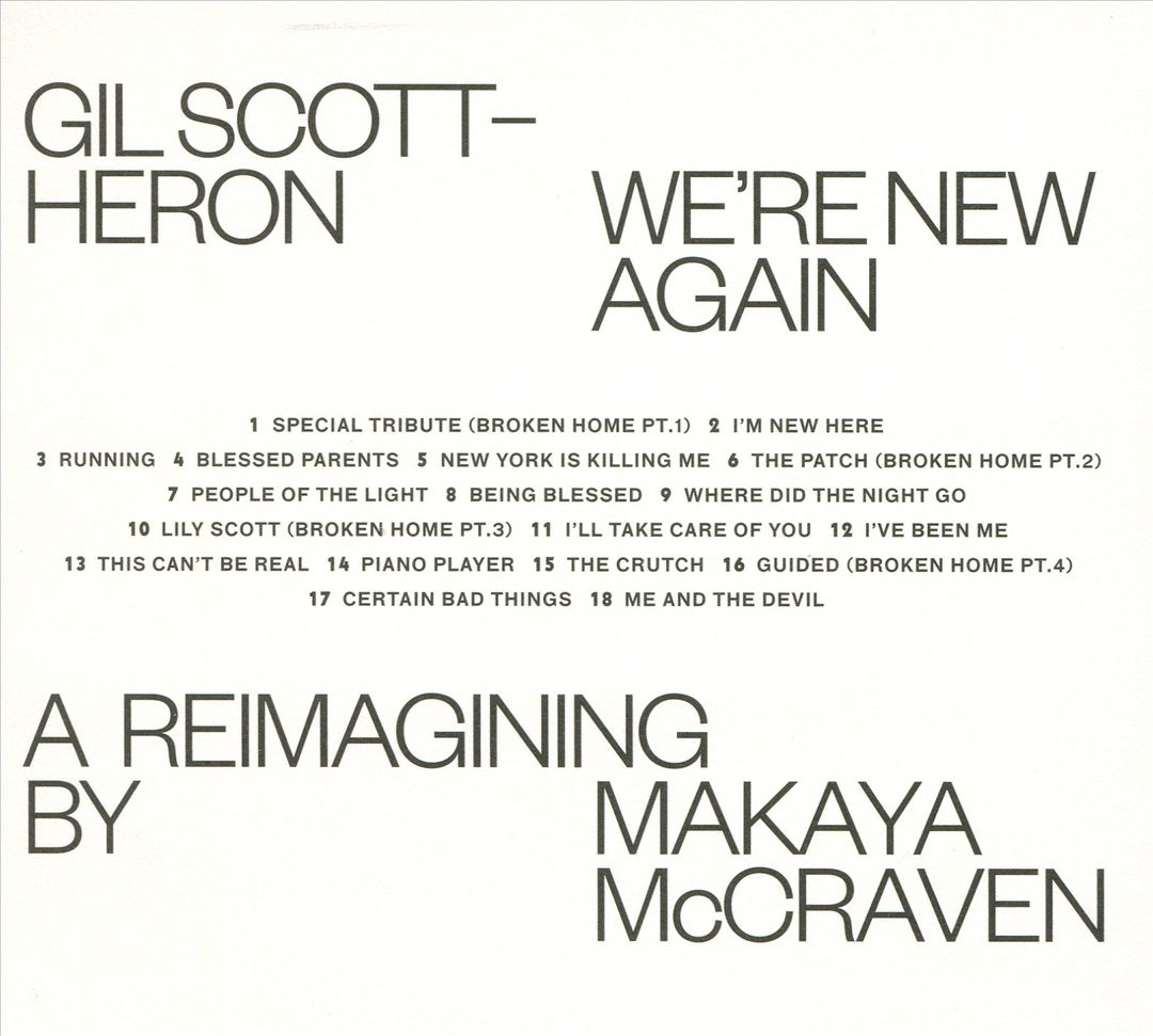 We're New Again: A Reimagining by Makaya McCraven cover art