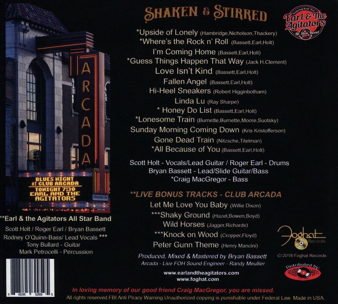 Shaken & Stirred cover art
