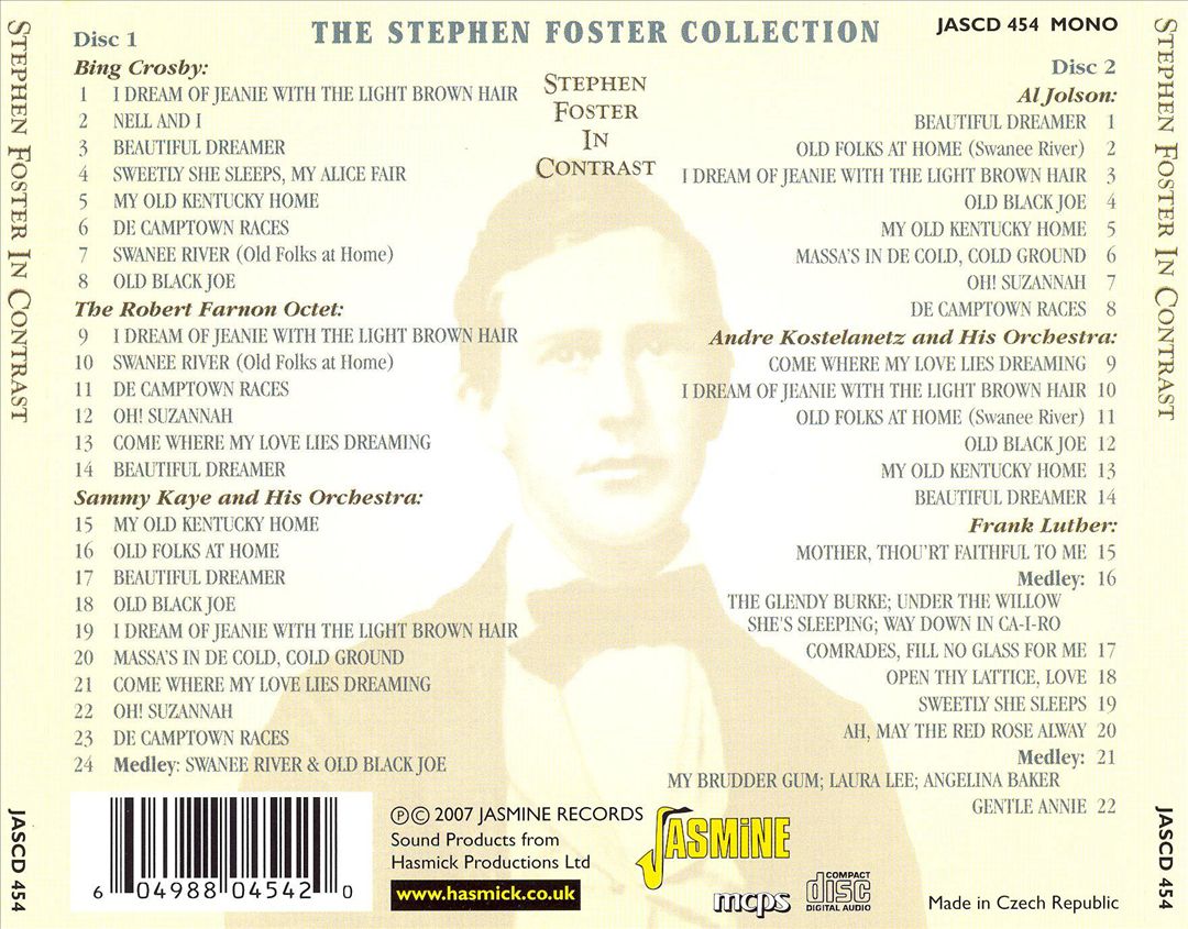 Stephen Foster in Contrast cover art