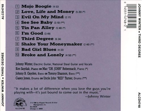 Third Degree cover art