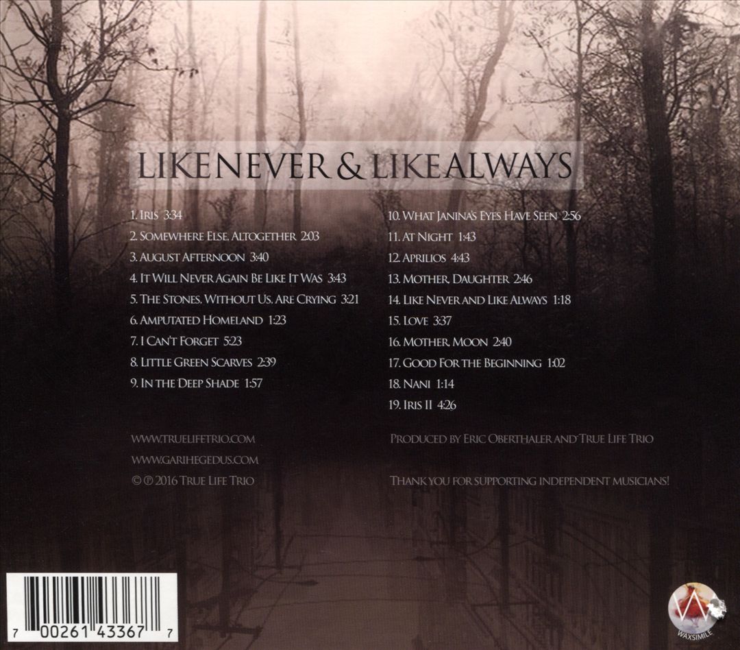 Like Never & Like Always cover art