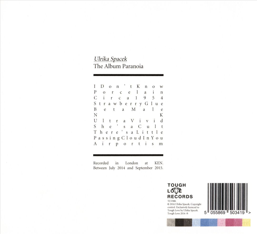 Album Paranoia cover art