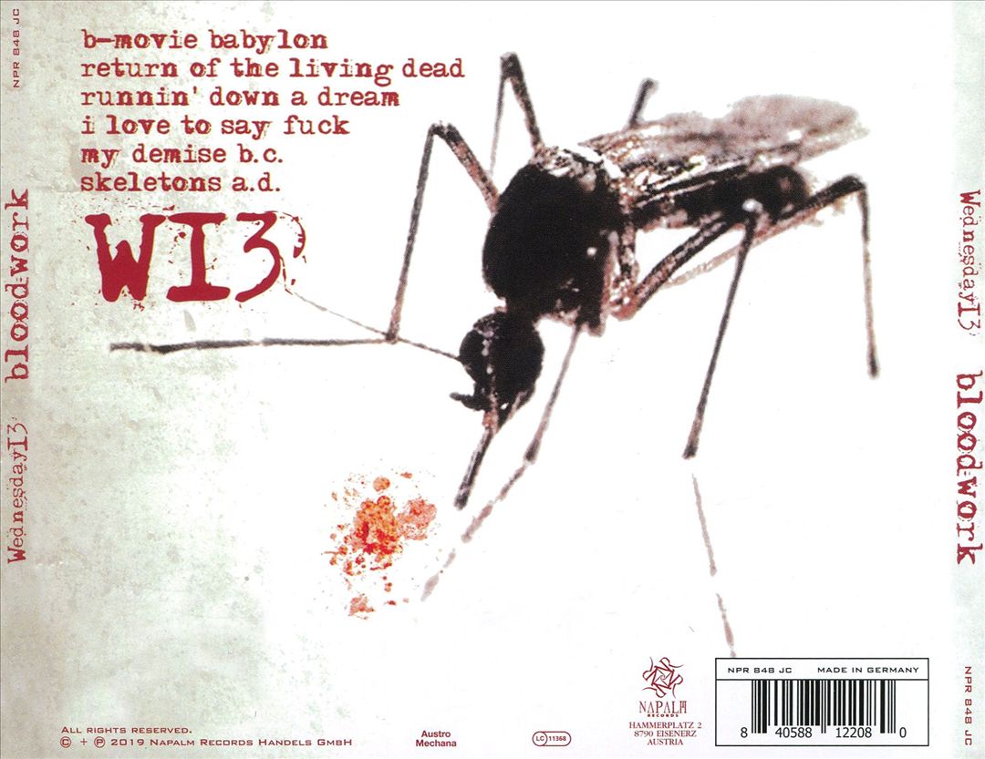 Bloodwork cover art