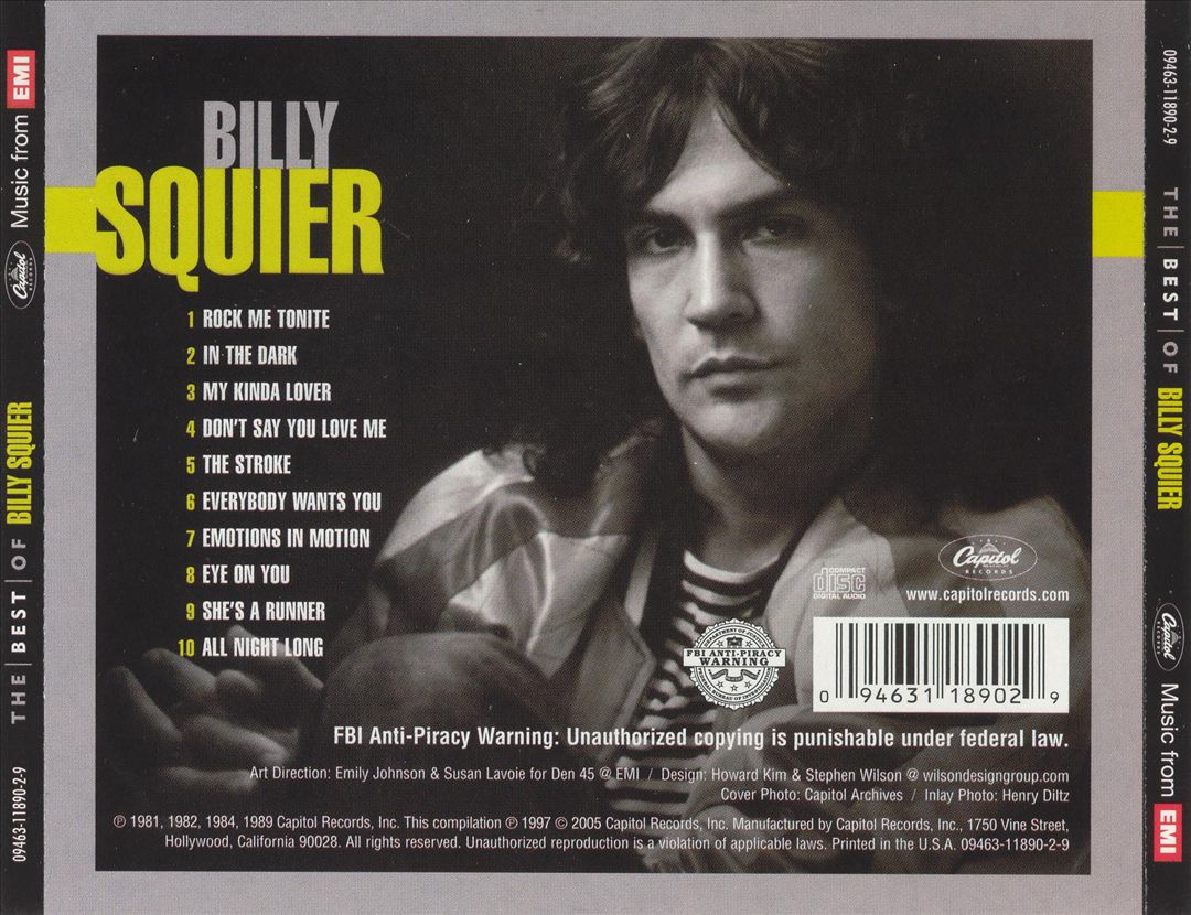 Best of Billy Squier: 10 Best Series cover art