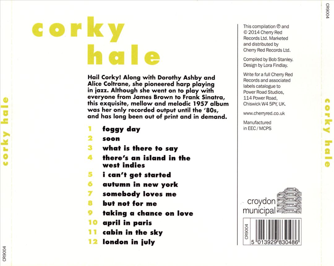 Corky Hale cover art