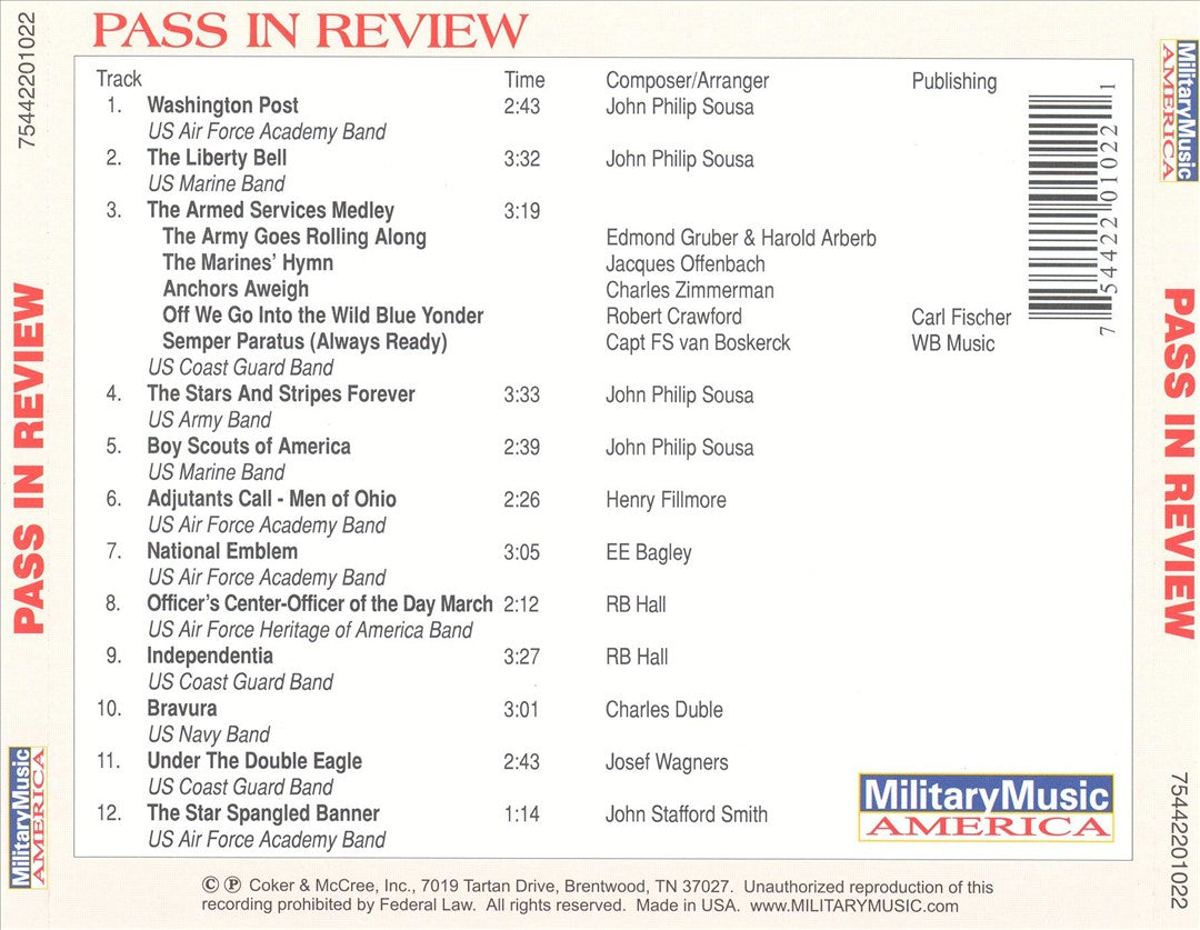 Pass in Review [Altissimo] cover art