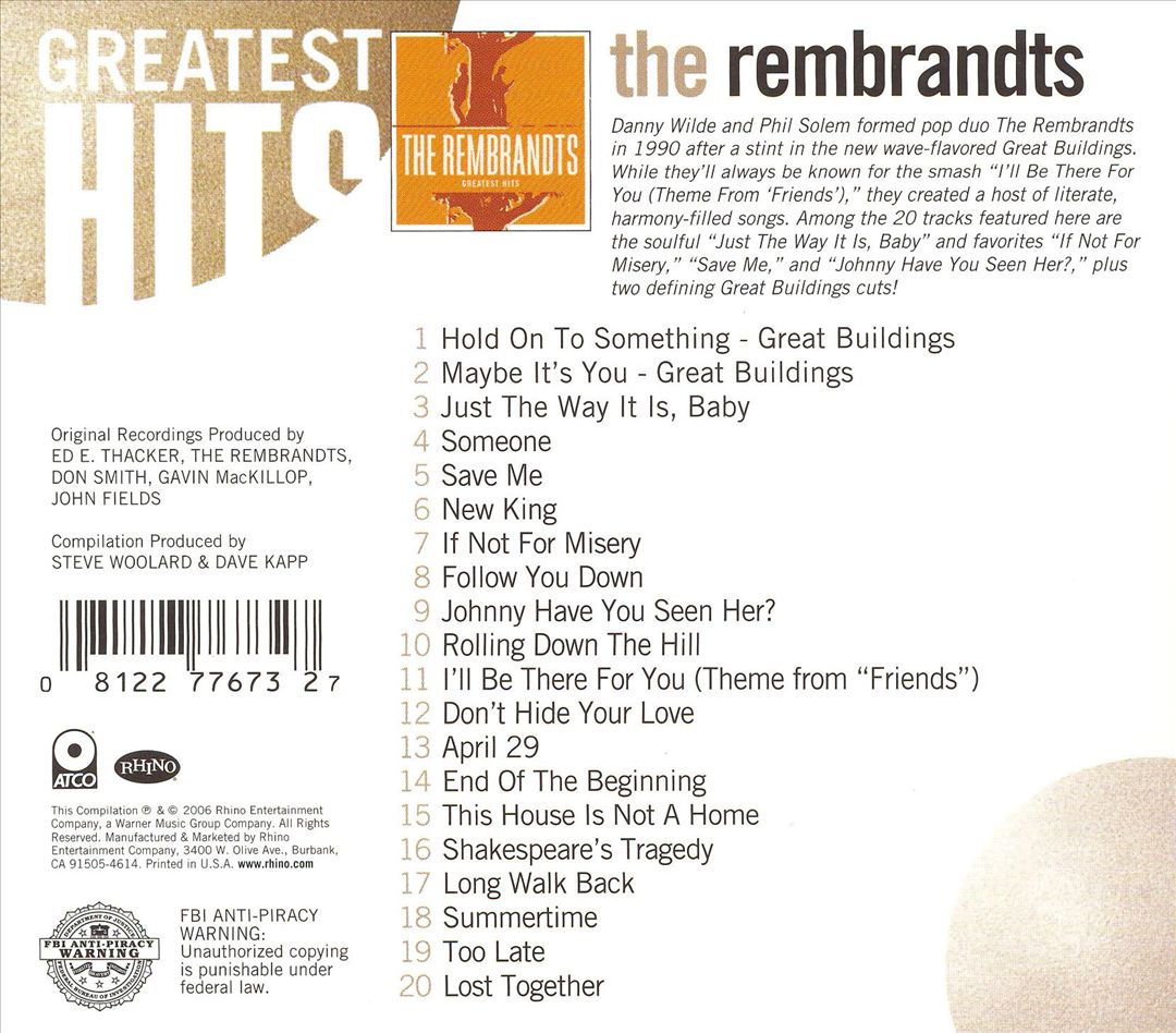 Greatest Hits cover art