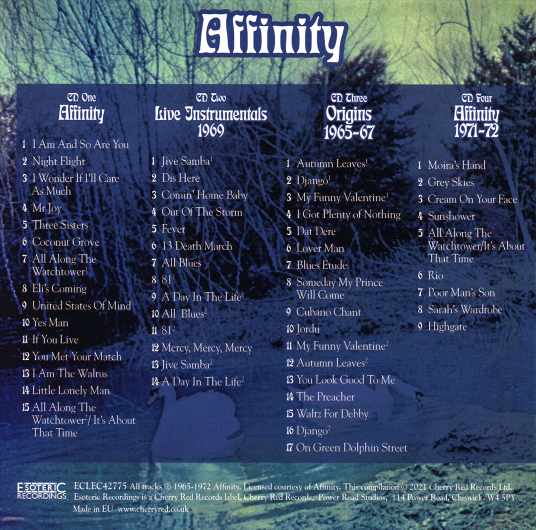 Affinity cover art