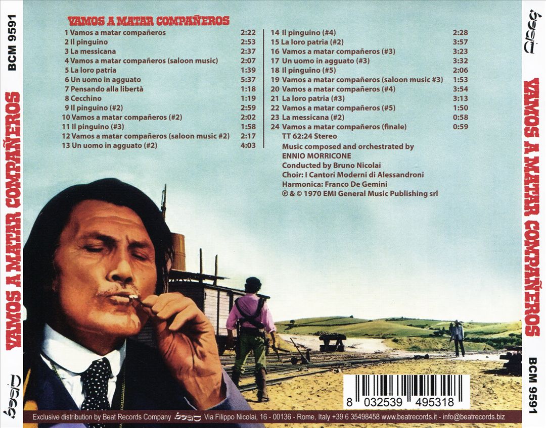 Vamos a Matar, Compañeros [Original Motion Picture Soundtrack] cover art