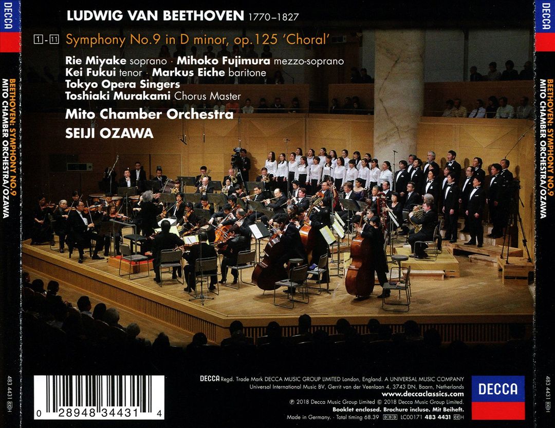 Beethoven: Symphony No. 9 cover art